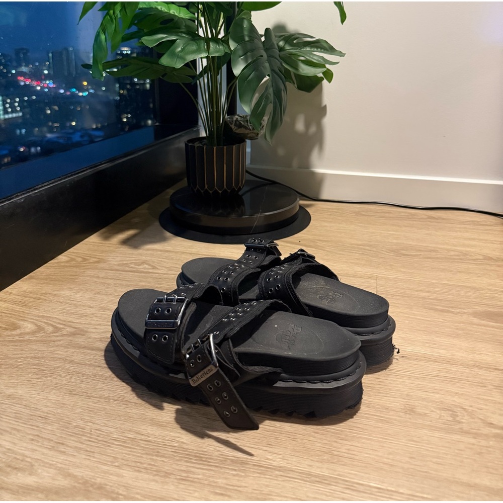 Dr. Martens Black Sandals